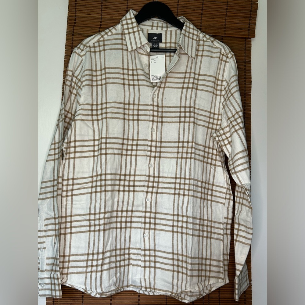 H&M flannel, NWT, M